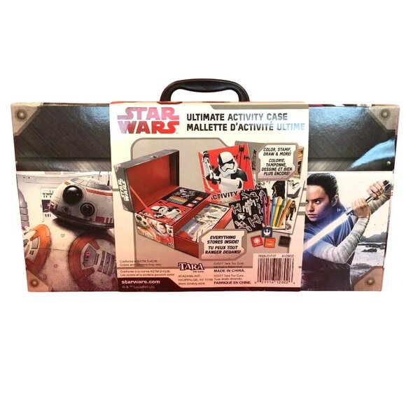Star Wars Ultimate Activity Case Coloring Stamping Drawing Supplies 3+ Tara Toys - Picture 4 of 16
